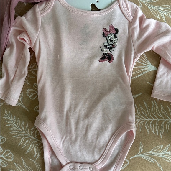 Disney Minnie Mouse Mauve and Pink Bodysuit - Picture 4 of 5